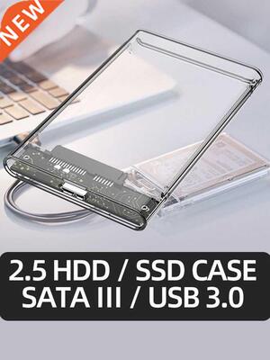 heoriady 2.5 Inch HDD Case SATA 3.0 to USB 3.0 5 Gbps 4TB HD