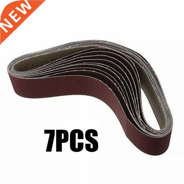 7PCS 50x686mm Sanding Belts120-1000 Grit Sandpaper Abrasive