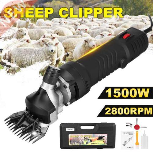 1500W 110V/220V 6 Gears Speed 13-teeth Electric Sheep Goat S