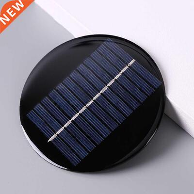 New 6V 0.8W Epoxy Polysilicon Solar Panel Module 100mm Dia M