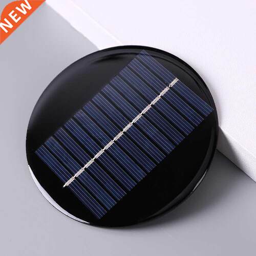 New 6V 0.8W Epoxy Polysilicon Solar Panel Module 100mm Dia M