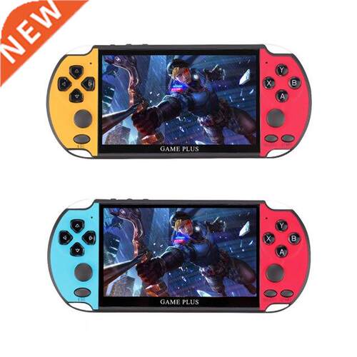 X7 Plus Portable Retro Handheld Game Console 5.1 inch LCD Co