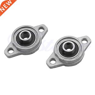 2Pcs 10mm Bore Dameter KFL000 Pllow Block Bearng Flange R