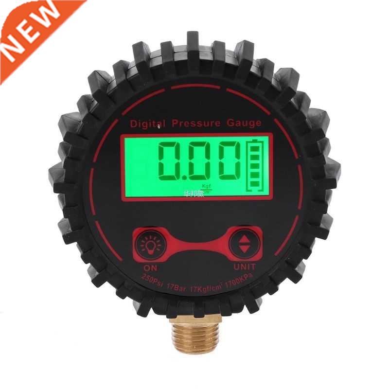Digital Tire Pressure Guage with Flashlight 0-250 PSI 1/4&qu