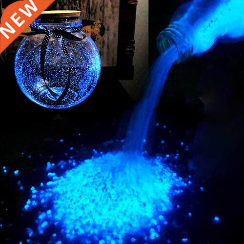 1 Pack Luminous Aquarium Sand Glow In The Dark Sand Ornament