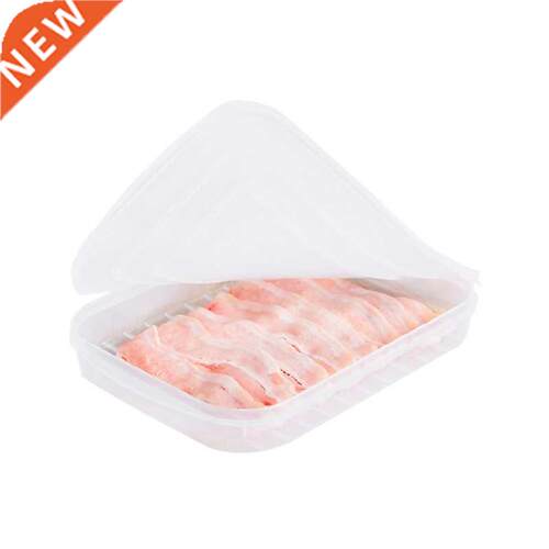 1 Pc Food Storage Box with Lid Portable Stackable Keep