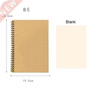 *A5 B5 Spiral Notebook Journal Drawing Notebook Daily Weekly