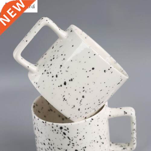 Large Ink Dot Ceramic Mug Coffee Mug Tea Cup Coffeeware Porc