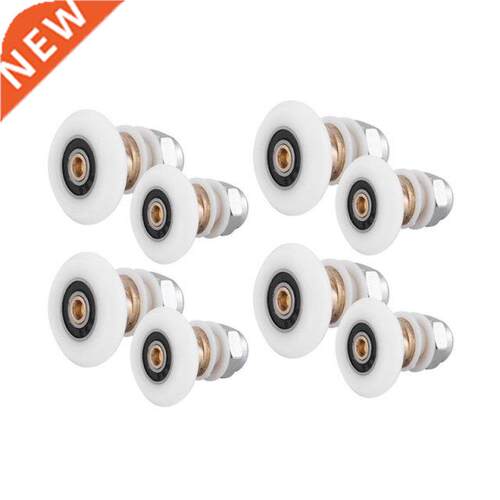 8x Glass Door Pulleys Shower Door Rollers for Bathroom Pan G