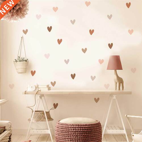 Boho Hearts Creative Wall Sticker For Children Baby Girls Bo