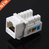 110 Punch Ethernet CAT6 Jac Network RJ45 Keystone 10pcs Down