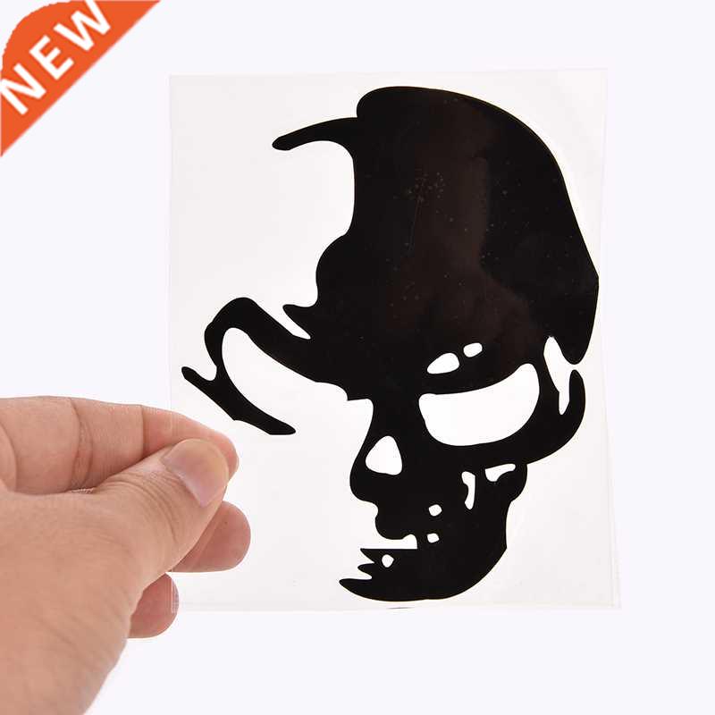 Hot 8cm*12cm 1Pcs Cool Skull Car Stickers Funny Creative Car