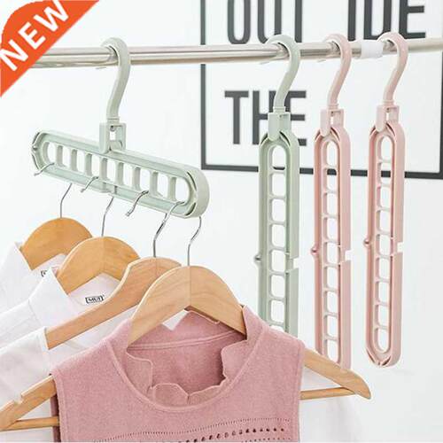 9-hole Clothes hanger organizer Space Saving Hanger