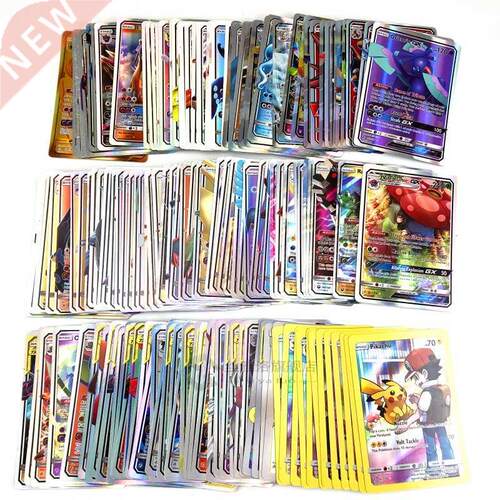 300 Pcs no repeat Pokemones card GX tag team EX Mega shinny