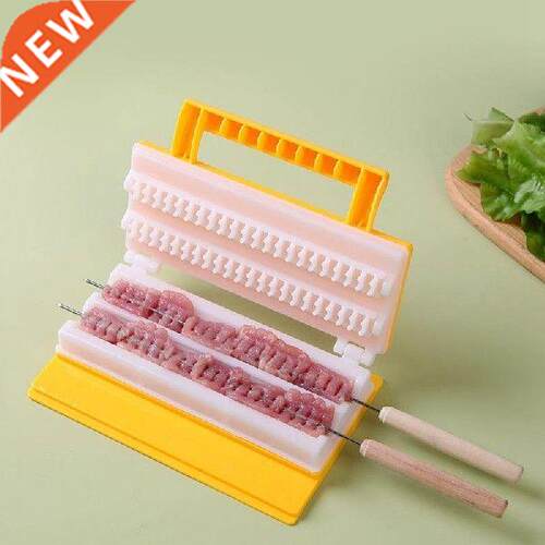 Skewers Kebab Maker Barbecue Stringer Box Machine Beef Pork