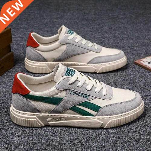 Men's rend Vulcanized Shoes Flat Casual Shoes Fashion Spring