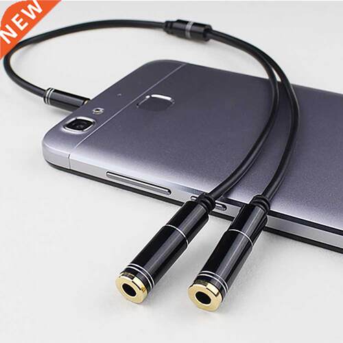 3.5mm AUX Cable Jack 2 IN 1 Audio Cable 3.5 mm Jack Stereo A