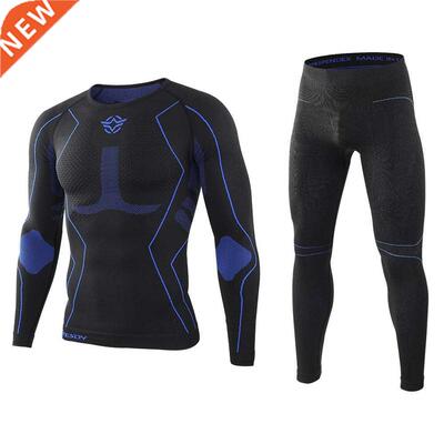 Winter Men Thermal Underwear Sets Fleece Breathable Tactical