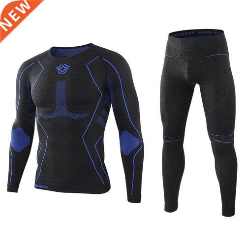 Winter Men Thermal Underwear Sets Fleece Breathable Tactical