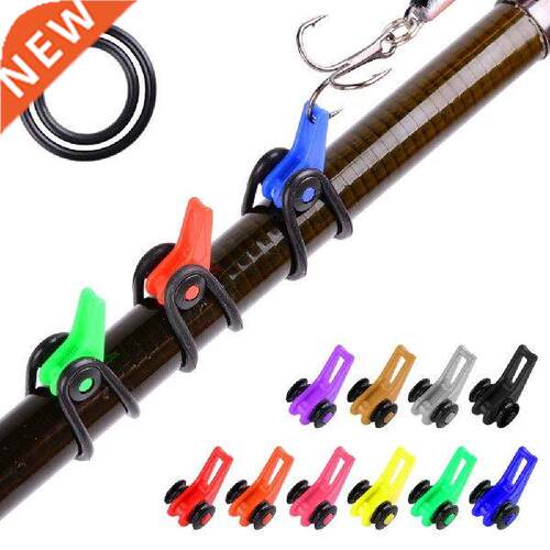 10PCS Pole Keeper Plastic Fishing Hook Keeper for Fishing
