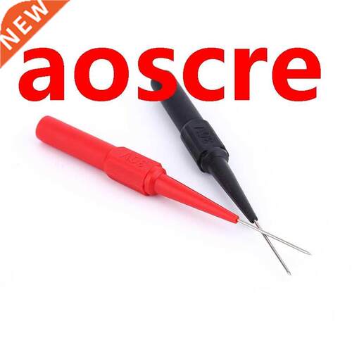 2 pcs Test Probes 0V-60V Insulation Piercing Needle Non-des
