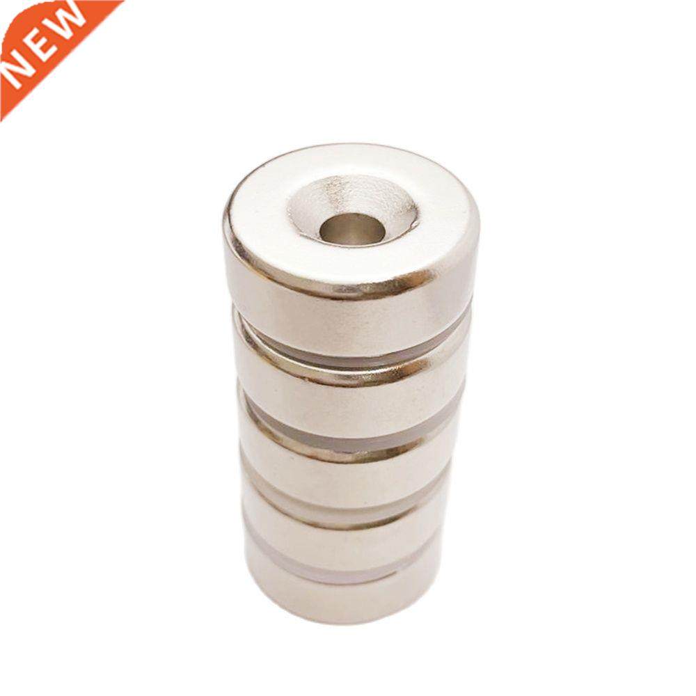 5pcs round strong magnets with hole od15xid5x5mm rare earth