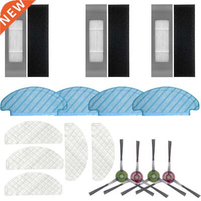 Side Roller Brush Filters Mop Cloth Sponge Disposable Mop Cl