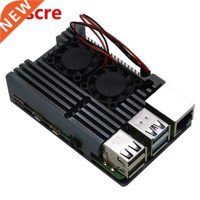 Cooling Metal Case for Pi 4, Aluminium Alloy Armor Case with