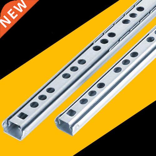 2Pcs 8-16 Ball Bearing Drawer Slides Furniture Slide Steel