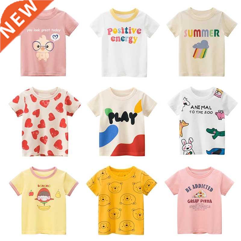Cotton Children Kids T-shirt For Boys a Boy T Shirt Girls op