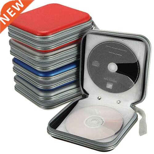 Portable 40pcs Disc CD DVD Wallet Storage Organizer Case Box