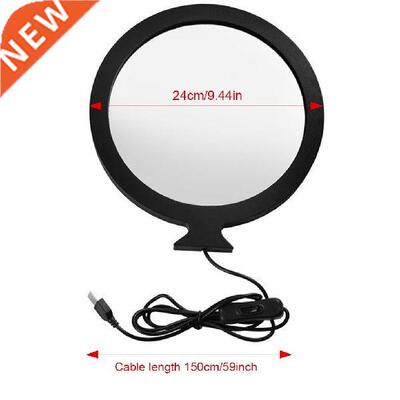 Acrylic Starry Sky Led Bathroom Mirror Vanity Round Wall