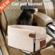Central Dog Seat Pet Nest Control Carry Auto Pad Car Puppy