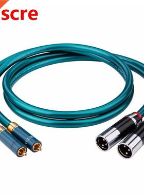 Hifi 8N OCC Ortofon RCA Cable Hi-end CD Amplifier Interconne