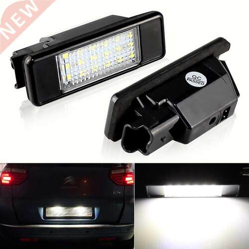 2PCS 12V Canus LED Car license plate light Numer lp For
