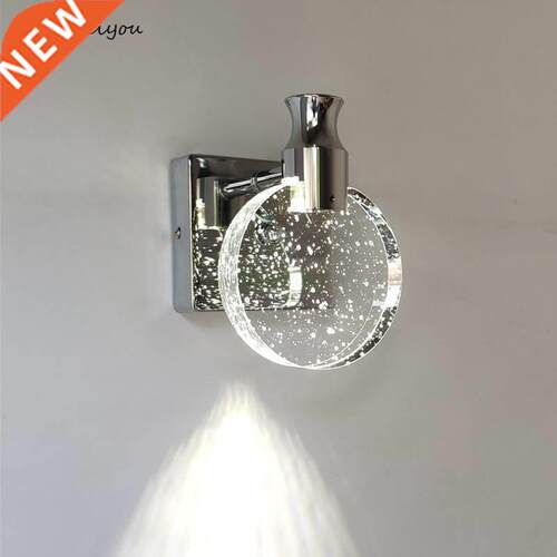 Nordc Wall Lamp Lght Luxury Bedroom Bedsde Crystal Lamp L