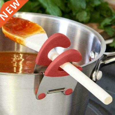1Pcs Stainless Steel Pot Side Clips Anti-scalding Spoon