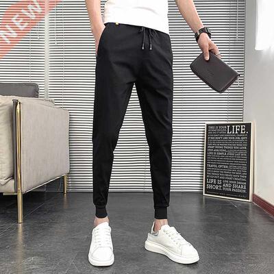 Summer Men Casual Harem Pants rand New 2022 Korean Slim Fit
