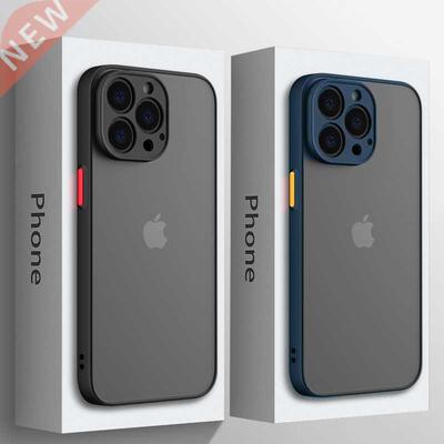 Luxury Shockproof Armor Matte Phone Case For iPhone 13 Pro M