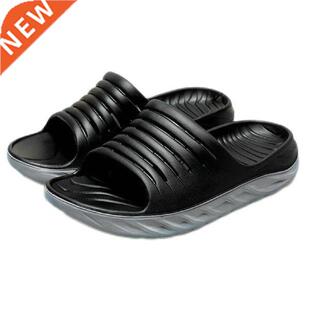 Platform Slide Sandals For Men Shock Absorbing Bathroom