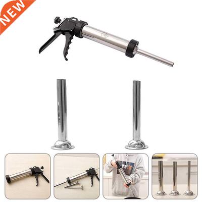 1 Set of Stainless Steel Sausage Stuffer Manual Meat Maker
