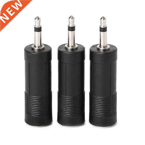 3X Jack 6.3 to Plug 3.5 Adapter Speaker Plug 3.5mm Plug Audi