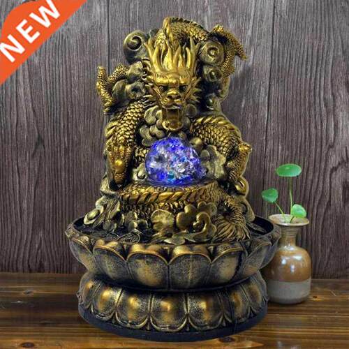 Indoor Water Fountain with Rolling Ball Ornaments Home Decor