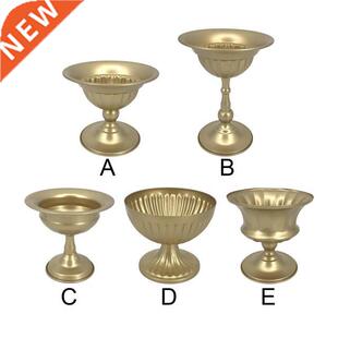 European Style Metal Vase Table Centerpiece Home Decor Flowe