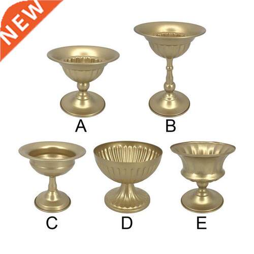 European Style Metal Vase Table Centerpiece Home Decor Flowe