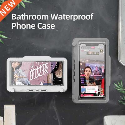 Touch Screen Practical Shower Mobile Phone Box with Hook Du