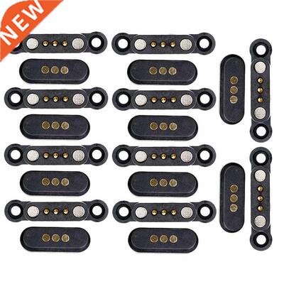 10 Pairs Spring Loaded Magnetic Pogo Pin Connector 3 Positio