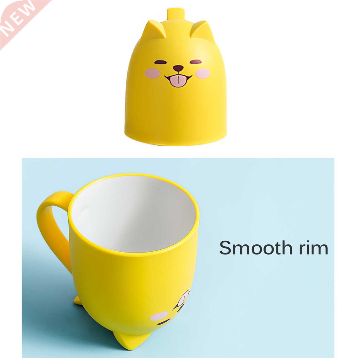 Drinking Cups Bathroom Organizer 4-Style Cartoon Toothbrush