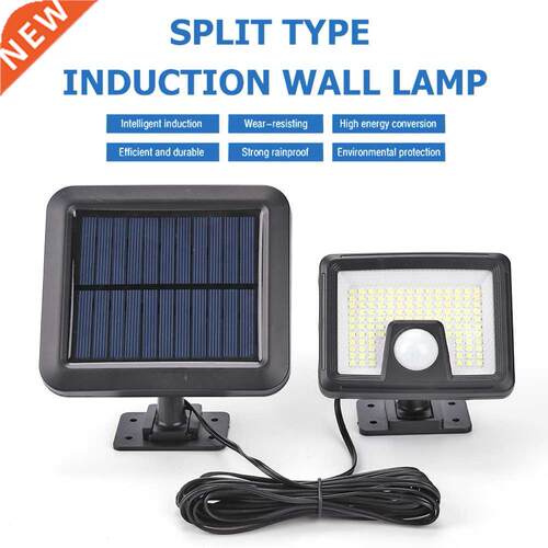 110led Solar Wall Light Motion Sensor Solar Powered Lamp