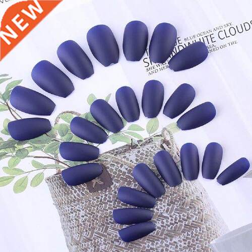 Artificial Nail Tips Elastic Short False Coffin Display
